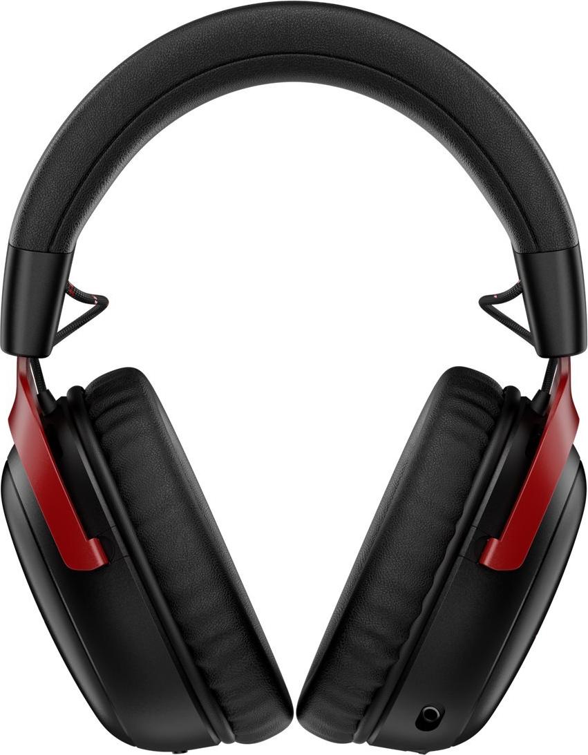 HyperX Cloud III S Wireless Gaming-Headset schwarz/rot - 2,4 GHz, Bluetooth, 120 Std.