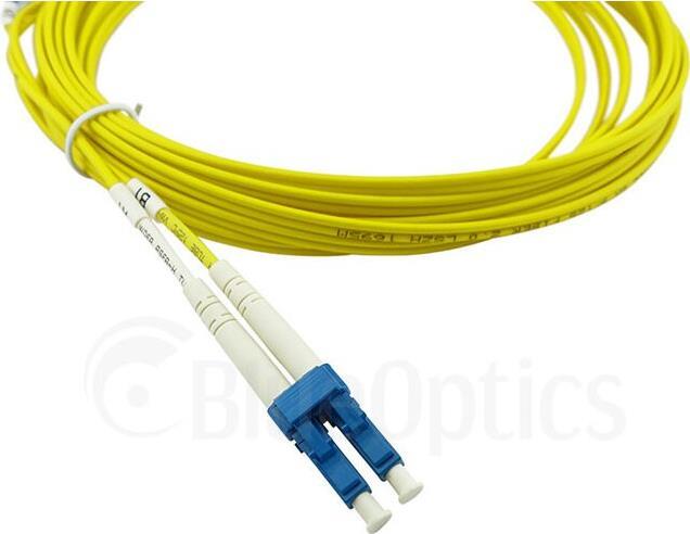 Kompatibles Corning 040402G5120000015M BlueOptics Duplex LWL Patchkabel, LC-UPC/LC-UPC beige, 15 Meter, Singlemode, E9/125µm G.657.A1, Eingangsdämpfung: unter 0.2dB, Markenfaser, Keramik Ferrule, inkl. Messprotokoll (040402G5120000015M-BO)