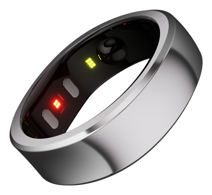 RingConn Smart Ring Gen 2 Größe 10 Silber