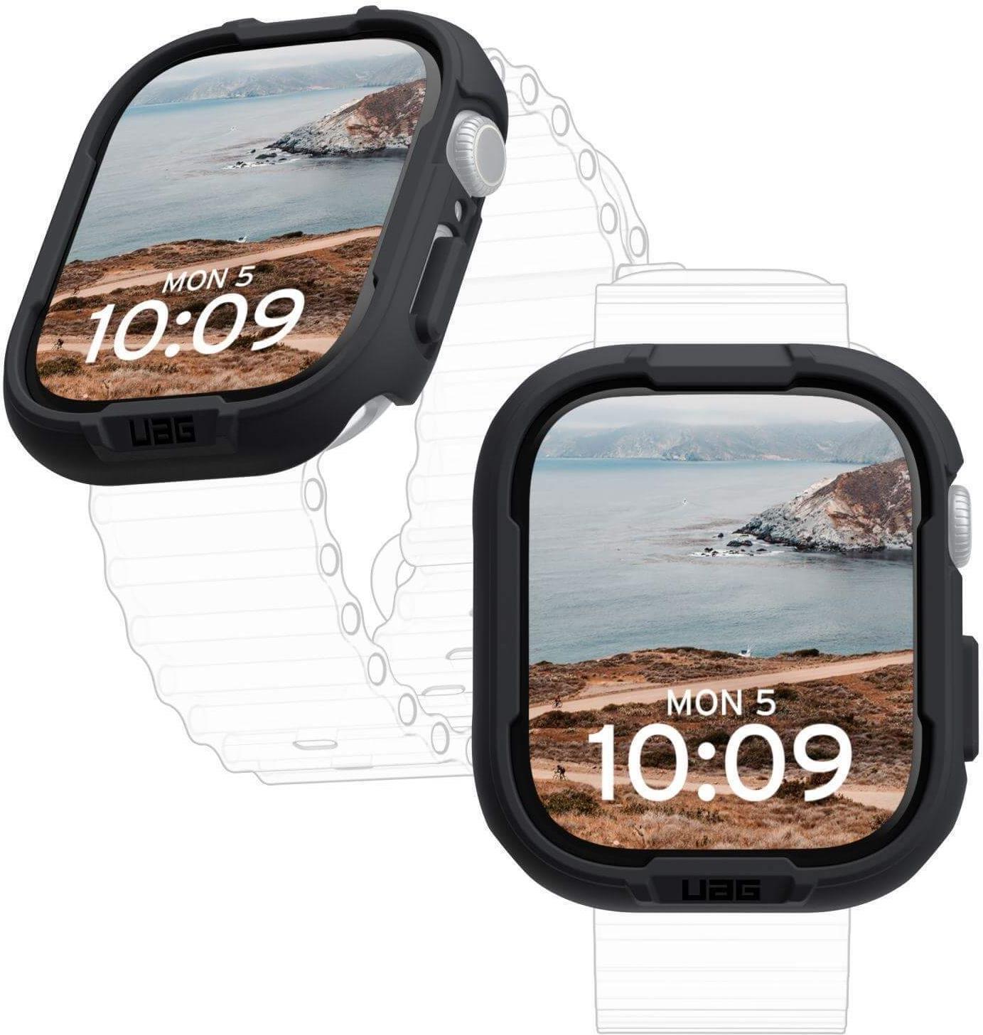 Urban Armor Gear UAG Scout Case| Apple Watch Series 10 46mm| schwarz| (1A4417114040)