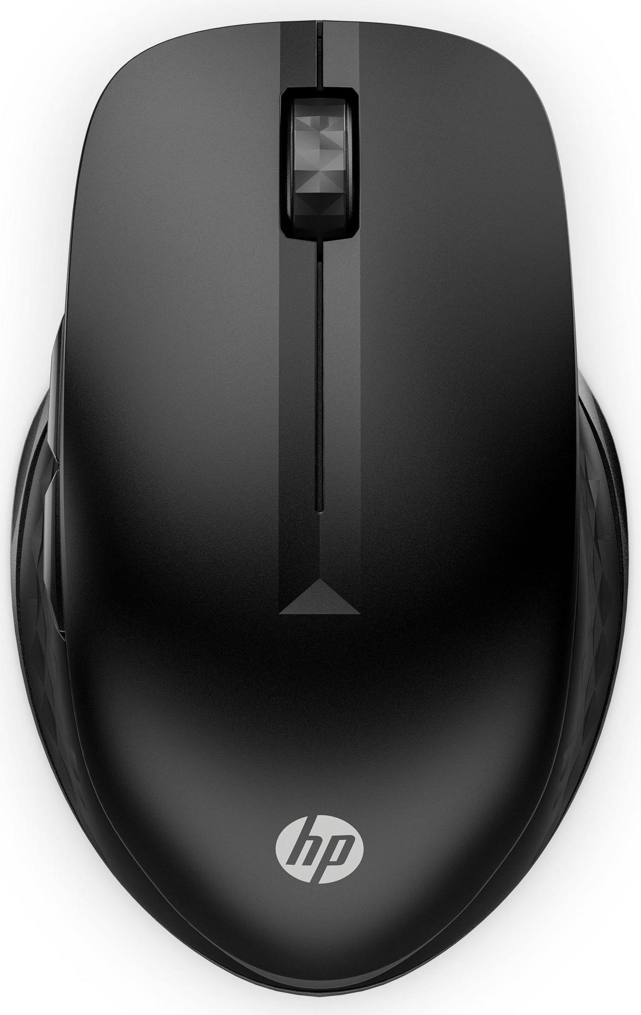 HP 430 Multi-Device Wireless Maus ambidextrous optisch 1200 DPI Bluetooth schwarz
