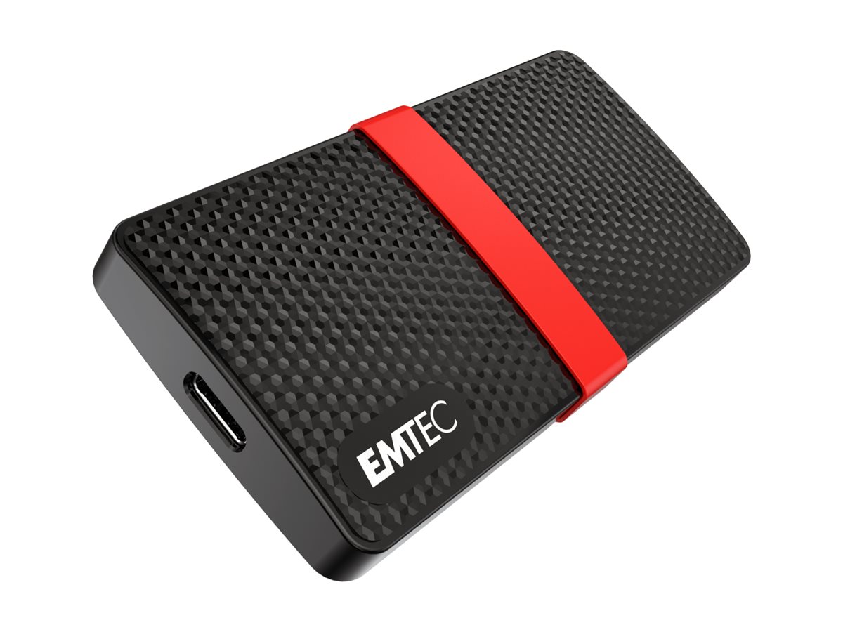 Emtec X200 2 TB SSD USB 3.2 Gen 1 USB-C Schwarz