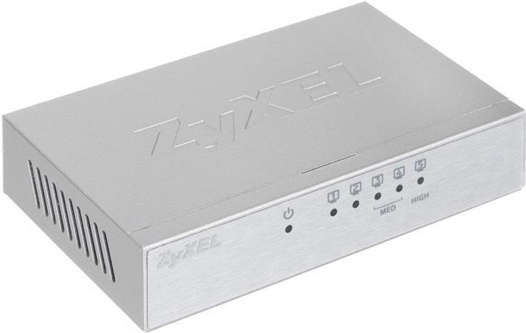 Zyxel GS-105B v3 Desktop-Switch 5x Gigabit Ethernet Silber