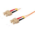 S-Conn 77925 Glasfaserkabel 5 m SC OM2 Orange (CO 77925)
