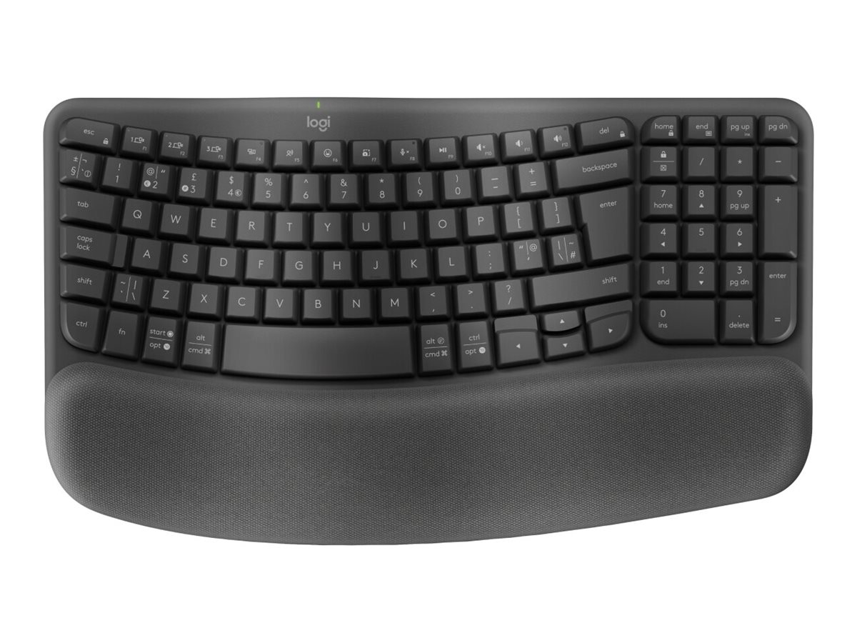 Logitech Ergo Series Wave Keys for Business Tastatur QWERTZ Graphit