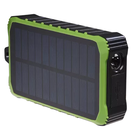Denver PSO-10012 Powerbank 10000 mAh LiPo Schwarz, Hellgrün