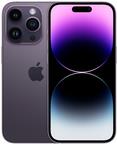 Apple iPhone 14 Pro. Bildschirmdiagonale: 15,5 cm (6.1" ), Display-Auflösung: 2556 x 1179 Pixel, Display-Typ: OLED. Prozessorfamilie: Apple, Prozessor: A16. Interne Speicherkapazität: 256 GB. Auflösung Rückkamera (numerisch): 48 MP, Rückkamera-Typ: Dreifach-Kamera. SIM-Kartensteckplätze: Dual-SIM. Installiertes Betriebssystem: iOS 16. Produktfarbe: Violett. Gewicht: 206 g (MQ1F3QL/A)