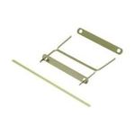 ELBA Deckleiste aus Metall, messingfarben lackiert (B)11 x (H)95 mm (09900)