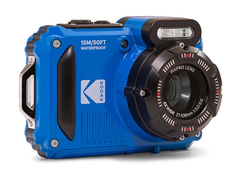 Kodak PixPro WPZ2 Unterwasser-Digitalkamera 16,76 MP 4x Zoom 2,7" Blau