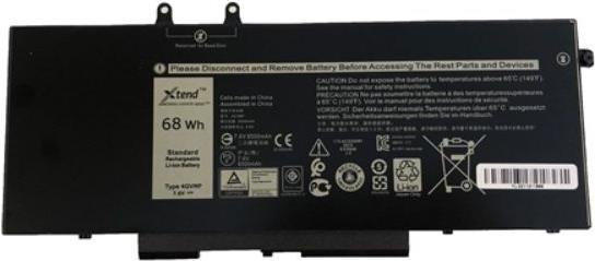 Dell Battery PRI 51WHR 3C LITH SMP (W8GMW)