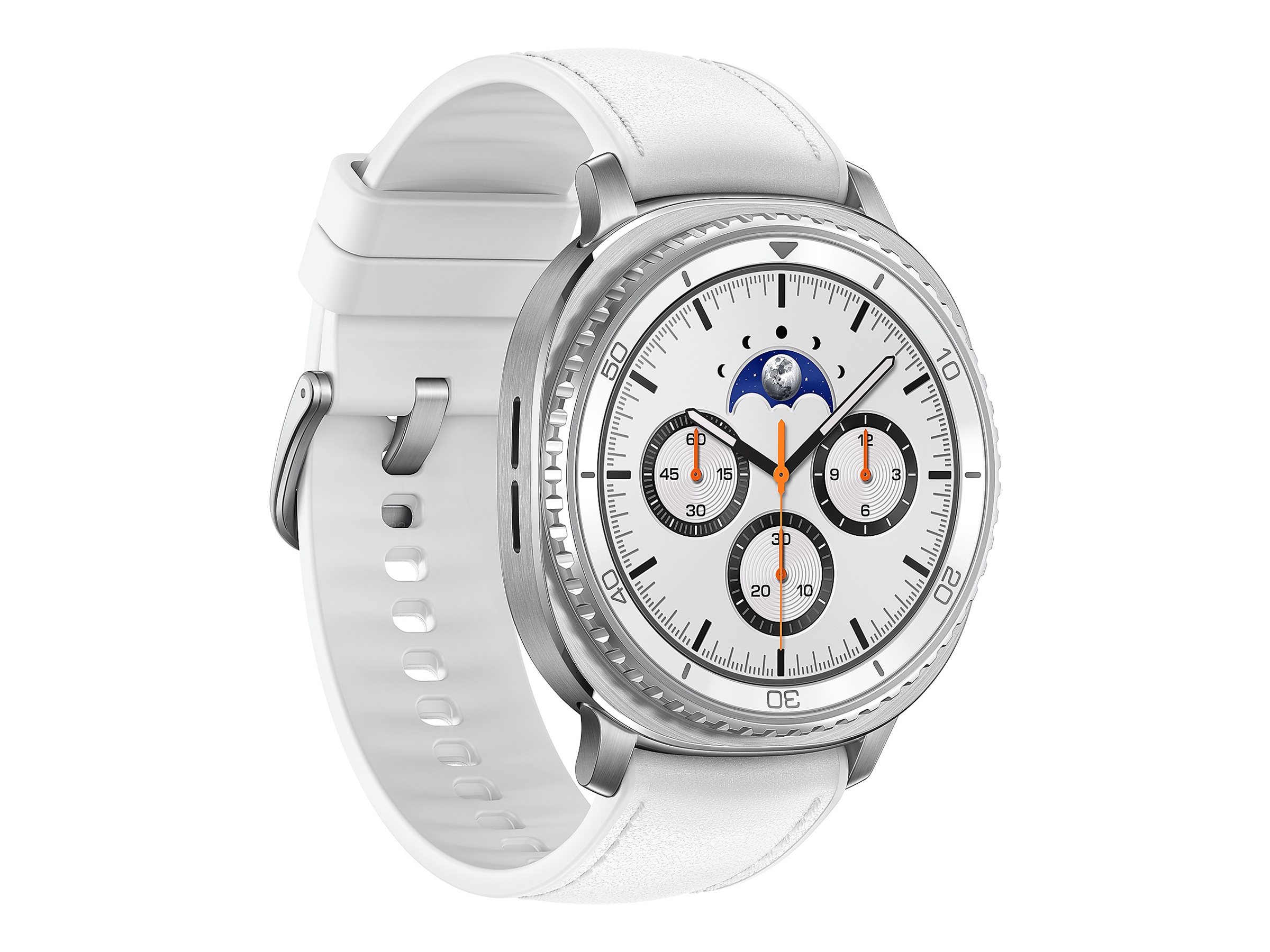 Samsung Galaxy Watch8 Classic 1.34" 64 GB 2 GB RAM LTE Wear OS Weiß, Silber