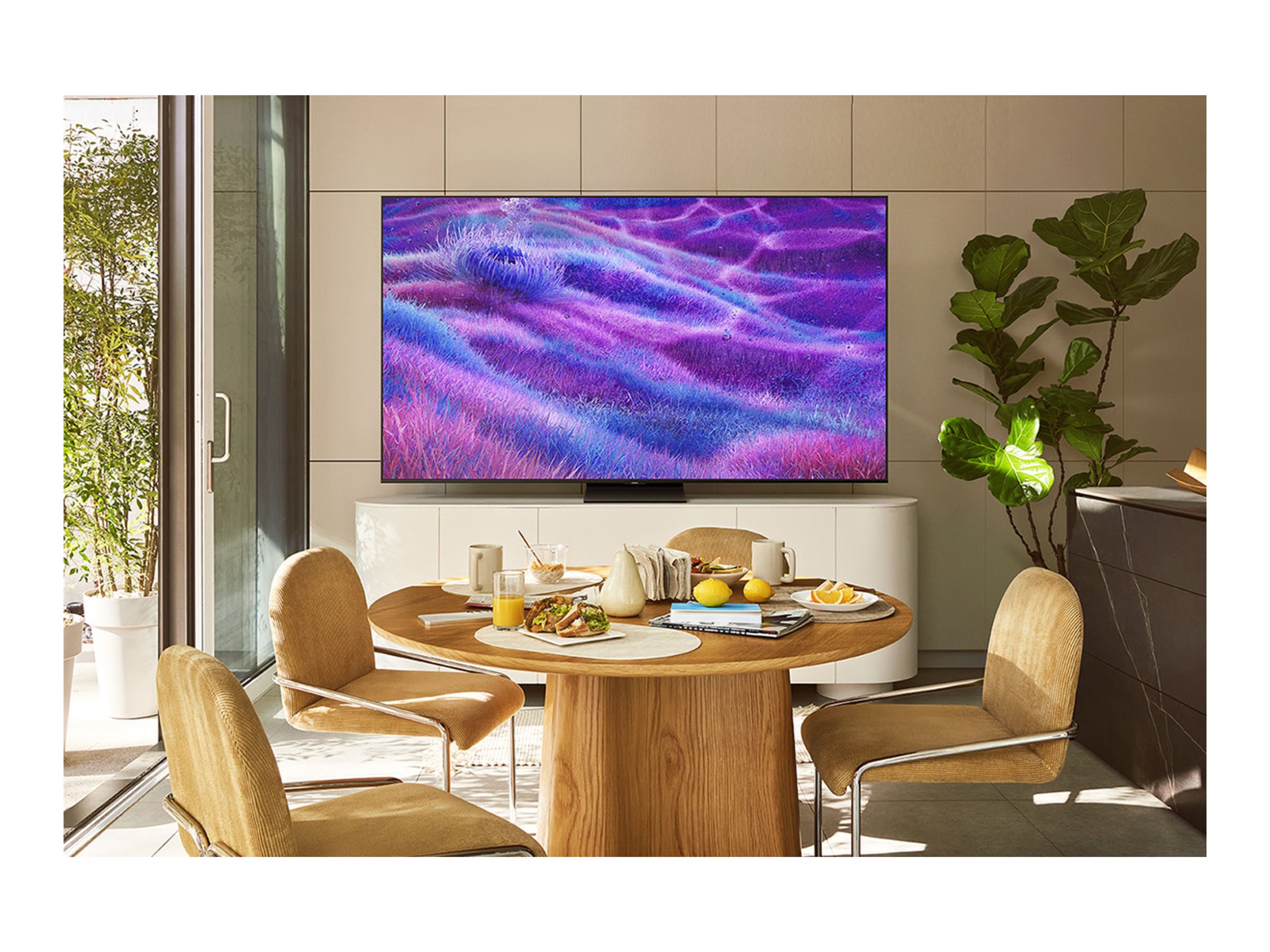Samsung QN80F Series GQ75QN80FAUXZG 75" 4K Neo QLED Smart TV Kohlenstoffsilber