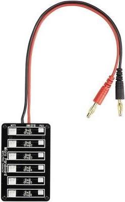 VOLTCRAFT LiPo Ladeboard Ausführung Ladegerät: Bananenstecker Ausführung Akku: Micro JST, JST-PH VOLTCRAFT (QS-PCB00007)