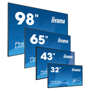 iiyama ProLite LH6565UHSB-B1 65" 4K UHD Digital Signage Display Schwarz