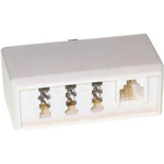 shiverpeaks BS71241 Kabeladapter TAE-F TAE-NFF + RJ-11 Weiß (BS71241)