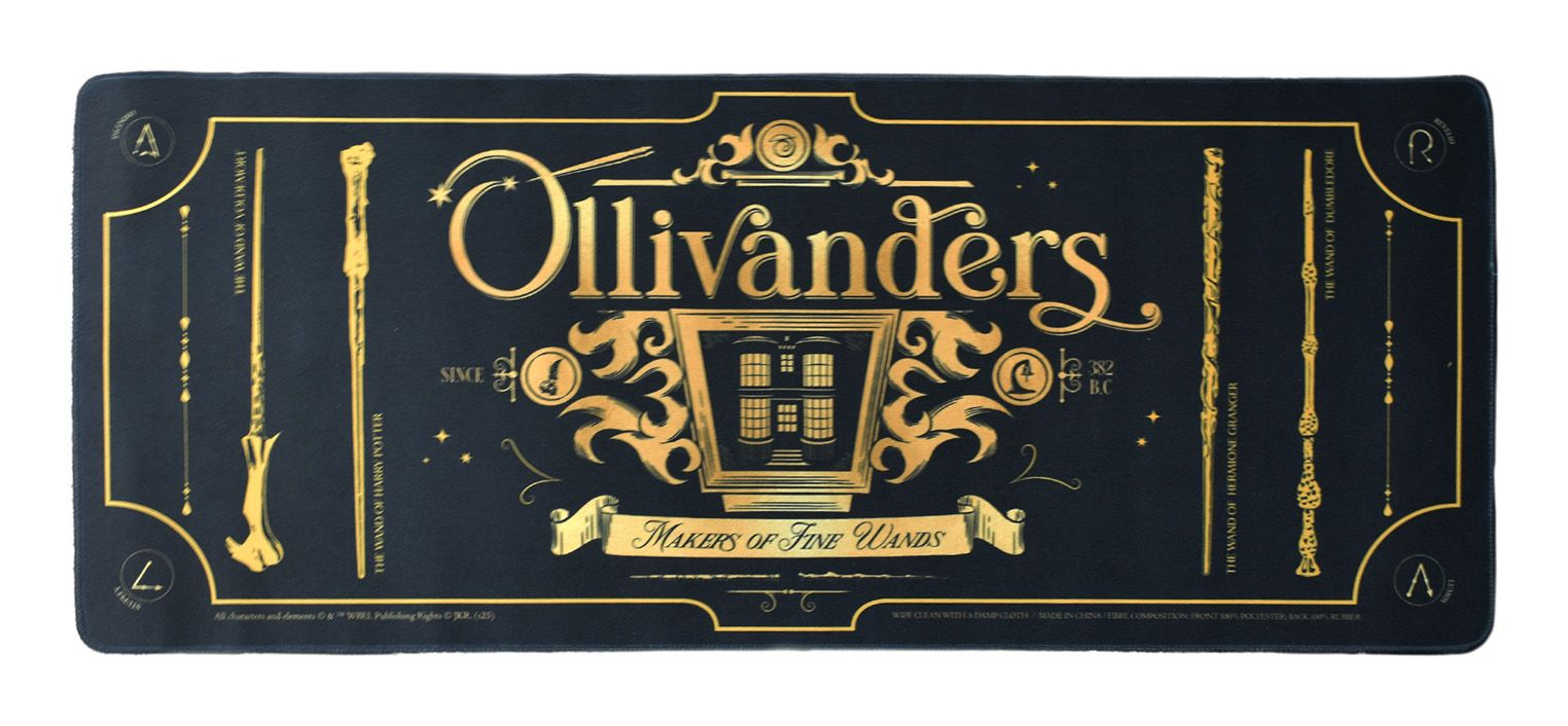 BLUE SKY Studios HarryPotter Magical Locations Tischunterlage 70 x 30 cm Gold, Schwarz, Blau