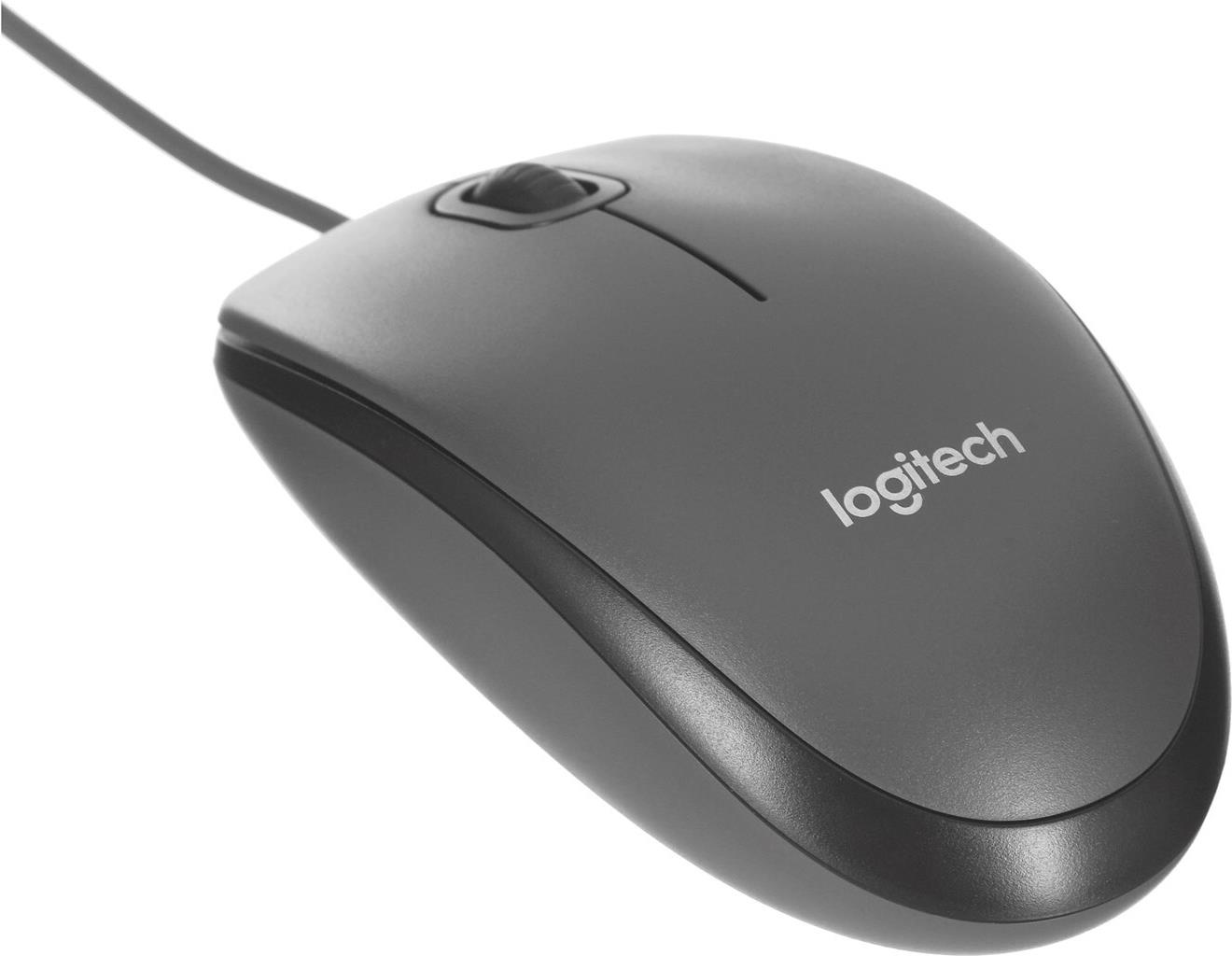 Logitech Mouse M90 Maus optisch verkabelt USB 910-001794
