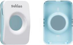satino by wepa HYGINITY Hygienebeutelspender aus schlagfestem Kunststoff, umlaufendes Sichtfenster - 1 Stück (333438)