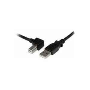 StarTech.com USB2.0 A auf B Kabel links gewinkelt (USBAB1ML)