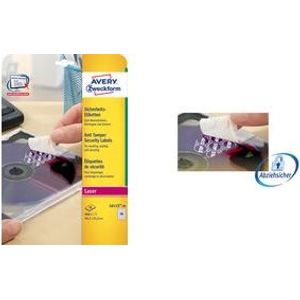 Avery Anti-tamper Label - Nicht ablösbare Polymeretiketten - weiß - 21,2 x 45... - Avery Anti-tamper Label - Nicht ablösbare Polymeretiketten - weiß - 21,2 x 45...