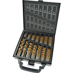 Brüder Mannesmann M54399 HSS Metall-Spiralbohrer-Set 99teilig TiN Zylinderschaft 1 Set (M54399)