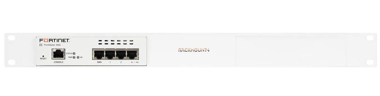 Rackmount.IT RM-FR-T28 Rack-Montagesatz für FortiGate 30G Series 1U 19" Signal White