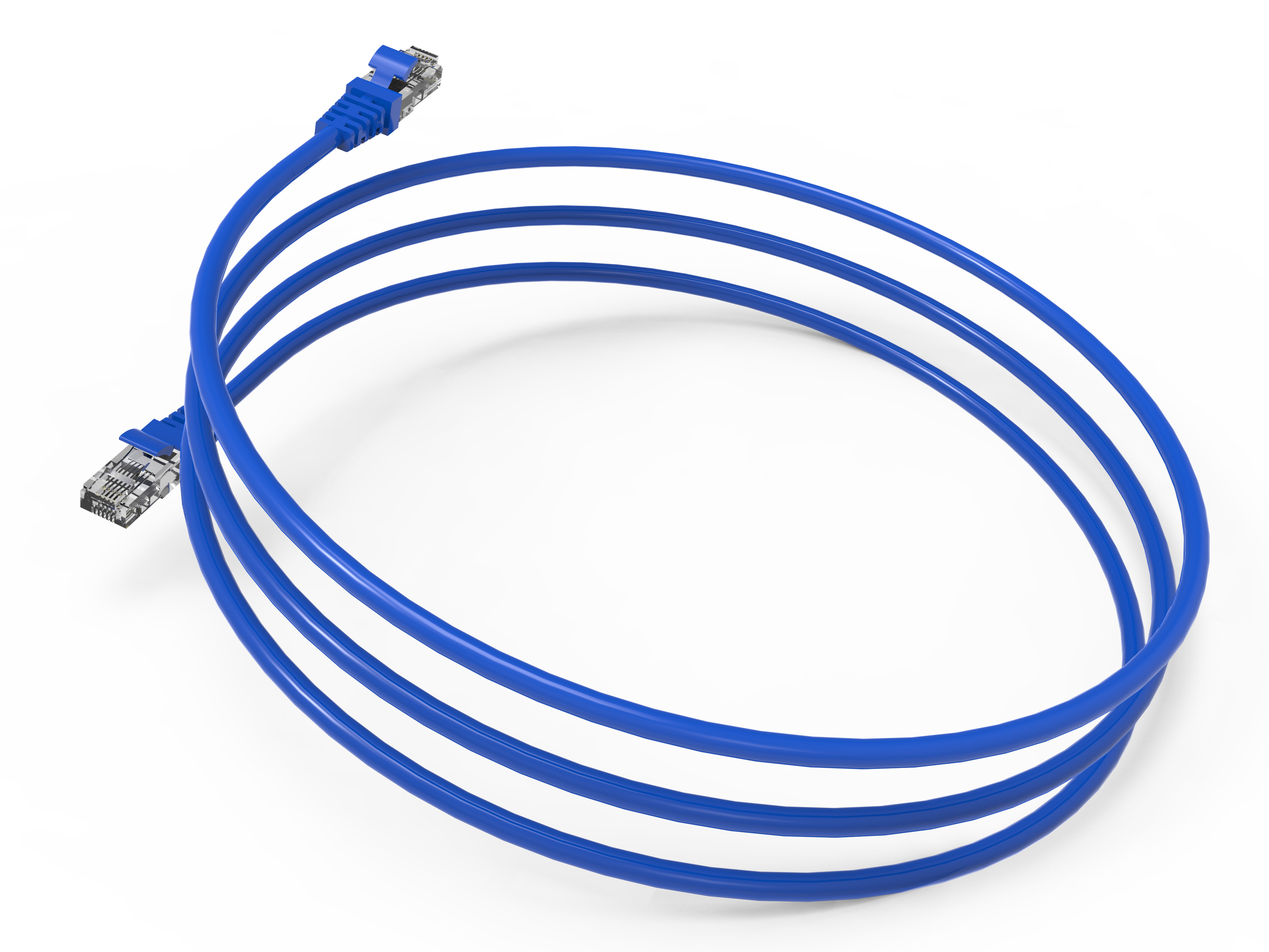 INCA ICAT6-02TM Cat6 UTP Patchkabel RJ45 2 m Blau