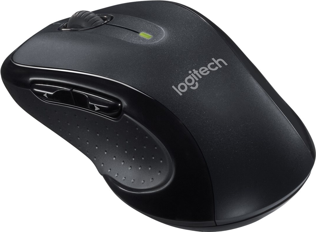 Logitech M510 Maus - Laser - 5 Tasten - 2,4 GHz Schwarz