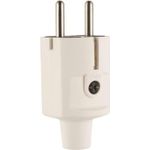 ABL Compact Stecker SCHUKO & 100000047 fr-be TPE weiß IP20 Typ 1505 20 (100000047)