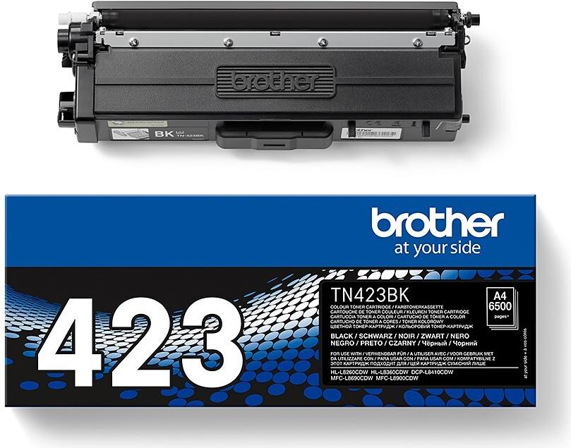 Brother TN-423BK Tonerkassette Schwarz, Hohe Kapazität 6.500 Seiten