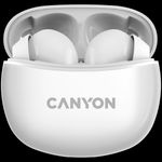 Canyon Bluetooth Headset TWS-5 In-Ear/Stereo/BT5.3 white retail (CNS-TWS5W)