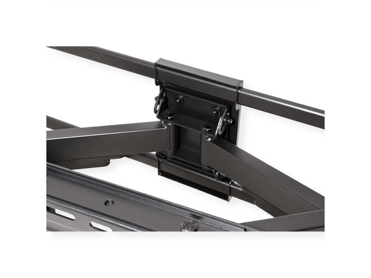 VALUE Full-Motion TV-Wandhalterung 60"-120" bis 120 kg VESA 900x600 Schwarz