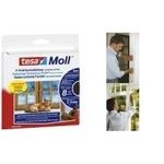 tesa Moll CLASSIC P-Profil Gummidichtung, braun, 9 mm x 6 m selbstklebend, geeignet für größere Spalten aufgrund des (05390-101-0)