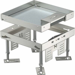 OBO Bettermann Quadratische Kassette RKSN2 4 VS 20 m. Auslass 200x200mm (7409208)