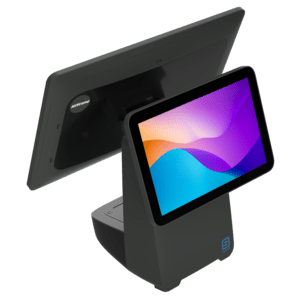 HiStone LUSA S, HK526 w Printer, 39,6cm (15,6''), Full HD, USB, RS232, BT, Ethernet, WLAN, eMMC, Android, schwarz Kassensystem, Bildschirmdiagonale: 39,6 cm (15,6''), Auflösung: 1920x1080 Pixel, Rollendurchmesser (max.): 80mm, Lautsprecher, integrierter Bondrucker, (80 mm), Anschluß: USB (4x), RS232, Bluetooth, Ethernet (10/100/1000Mbit), WLAN (802.11ac), Kassenladenanschluss (RJ11), Audio, Qualcomm Octa Core, 1,8 GHz, RAM: 3GB, eMMC: 32GB, Android (9.0), inkl.: Netzteil, Netzkabel (EU), Farbe: schwarz (2S2208200015)