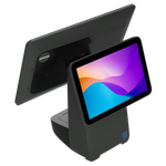 HiStone LUSA S, HK526 w Printer, 39,6cm (15,6''), Full HD, USB, RS232, BT, Ethernet, WLAN, eMMC, Android, schwarz Kassensystem, Bildschirmdiagonale: 39,6 cm (15,6''), Auflösung: 1920x1080 Pixel, Rollendurchmesser (max.): 80mm, Lautsprecher, integrierter Bondrucker, (80 mm), Anschluß: USB (4x), RS232, Bluetooth, Ethernet (10/100/1000Mbit), WLAN (802.11ac), Kassenladenanschluss (RJ11), Audio, Qualcomm Octa Core, 1,8 GHz, RAM: 3GB, eMMC: 32GB, Android (9.0), inkl.: Netzteil, Netzkabel (EU), Farbe: schwarz (2S2208200015)