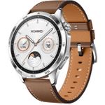 Huawei WATCH 4 3,63 cm (1.43") AMOLED 46 mm Digital 466 x 466 Pixel Touchscreen Edelstahl GPS (55020BGW)