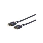 VivoLink PRORCARCA15 15m 2 x RCA 2 x RCA Schwarz Audio-Kabel (PRORCARCA15)