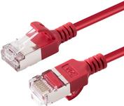 Microconnect V-FTP6A02R-SLIM Netzwerkkabel Rot 2 m Cat6a U/FTP (STP) (V-FTP6A02R-SLIM)