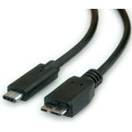 ROLINE USB-Kabel USB Typ C (M) bis Micro-USB Type B (M) (11.02.9005)