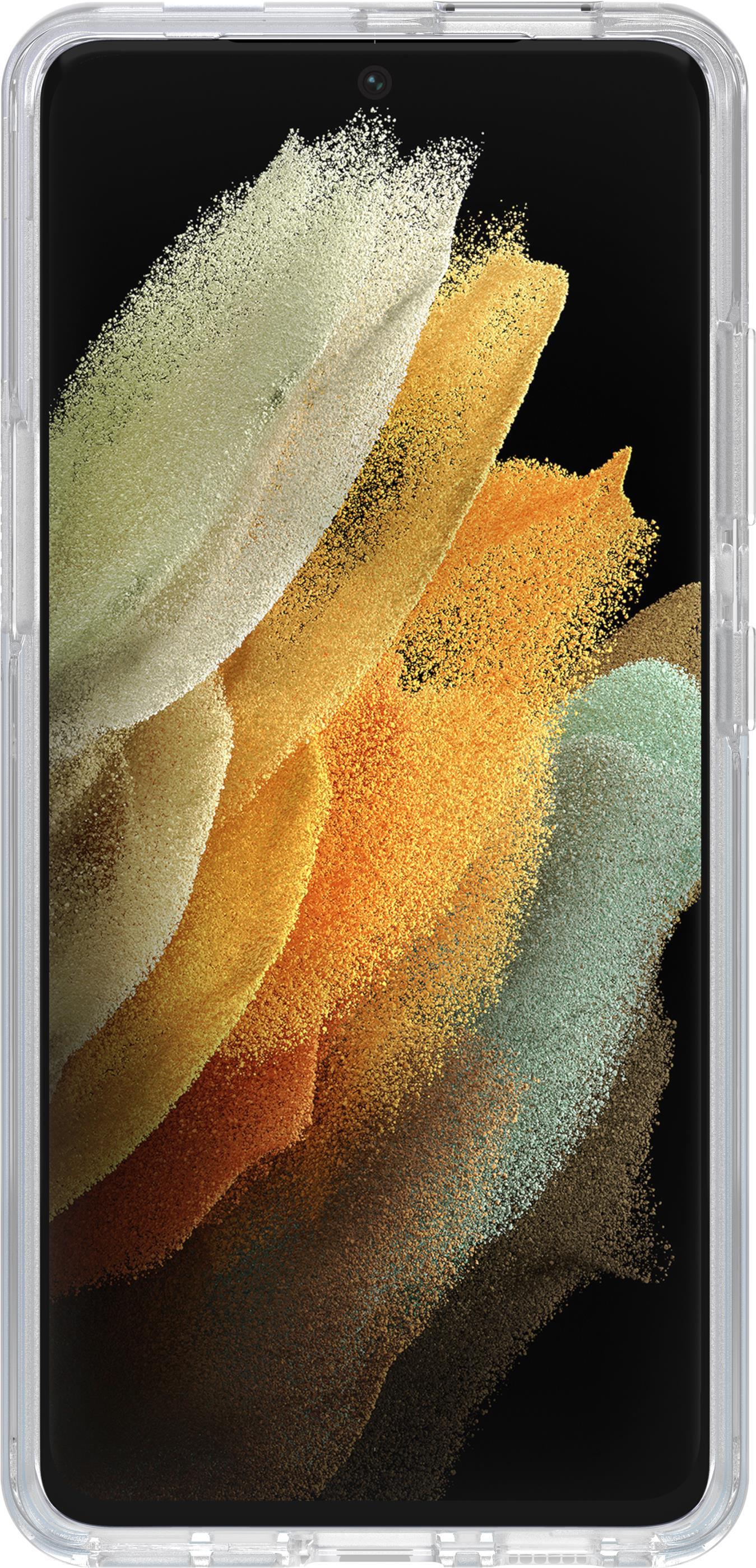 OtterBox Symmetry Hülle für Samsung Galaxy S21 Ultra 5G Stardust transparent (77-82090)