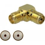 DeLOCK RF-Adapter SMA (W) gewinkelt bis SMA (W) (89964)