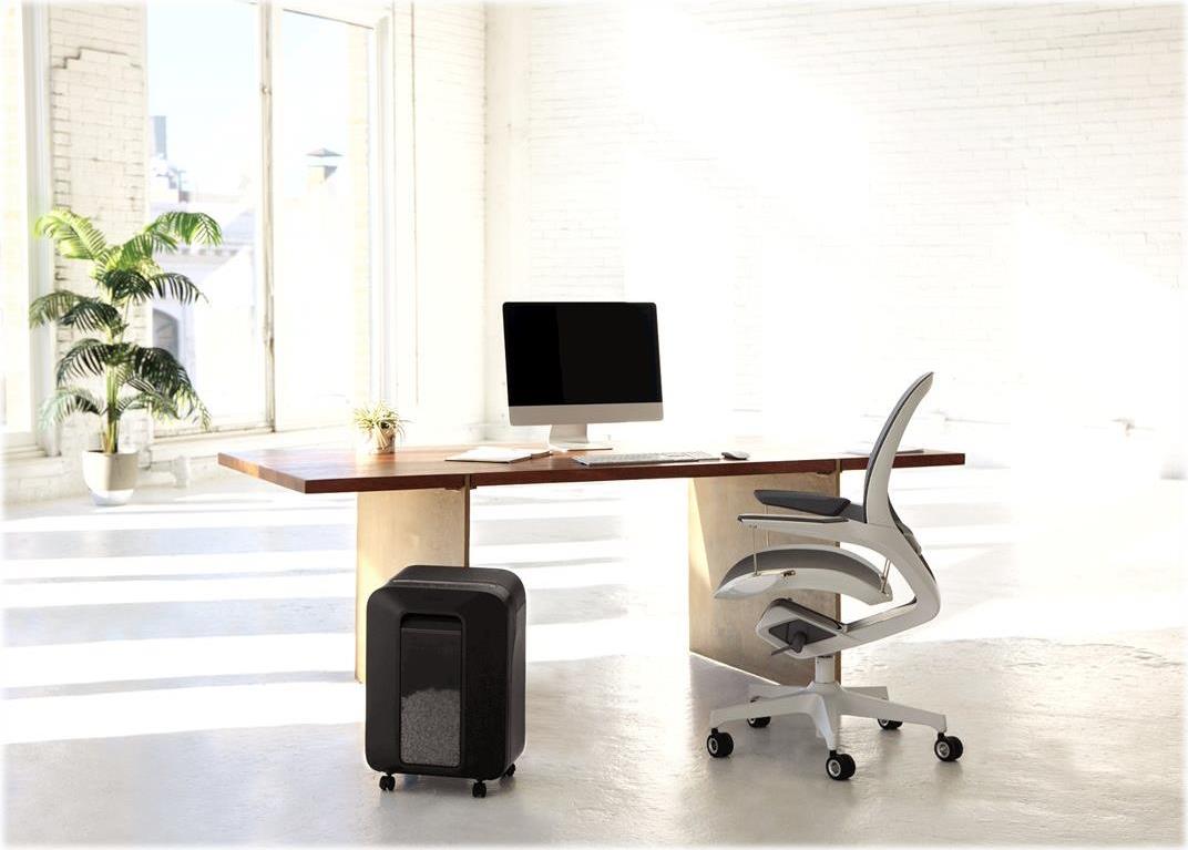 Fellowes Powershred LX200 Aktenvernichter Mini-Cut 12 Blätter Schwarz