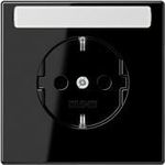 JUNG LS 1520 NA SW Steckdose Typ F Schwarz (LS1520NASW)