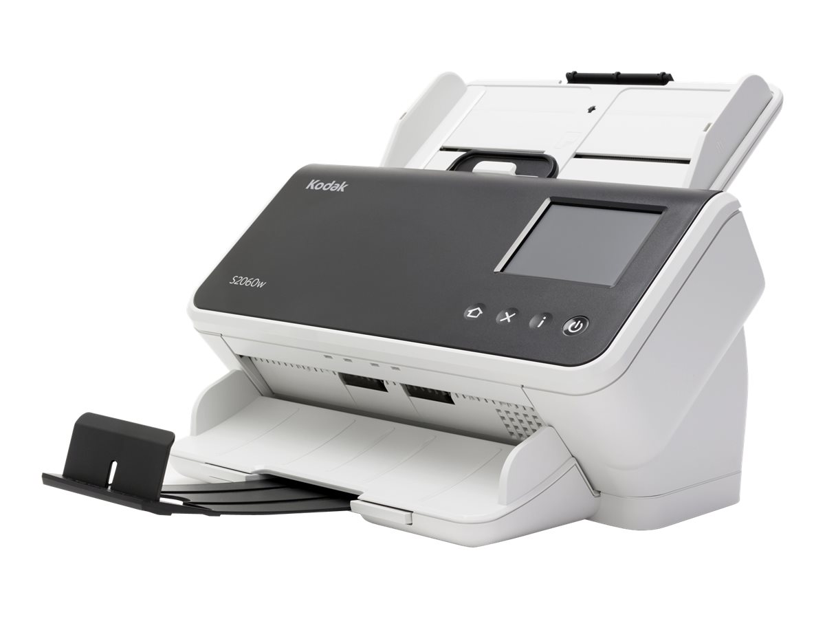 Kodak Alaris S2060w Dokumentenscanner Dual-CIS 600 dpi 60 Seiten/Min. ADF 80 Blätter LAN Wi-Fi USB 3.1 Schwarz/Weiß