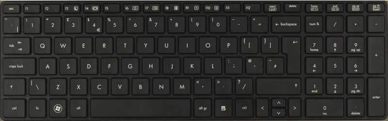 HP Tastatur Russisch (641180-251)