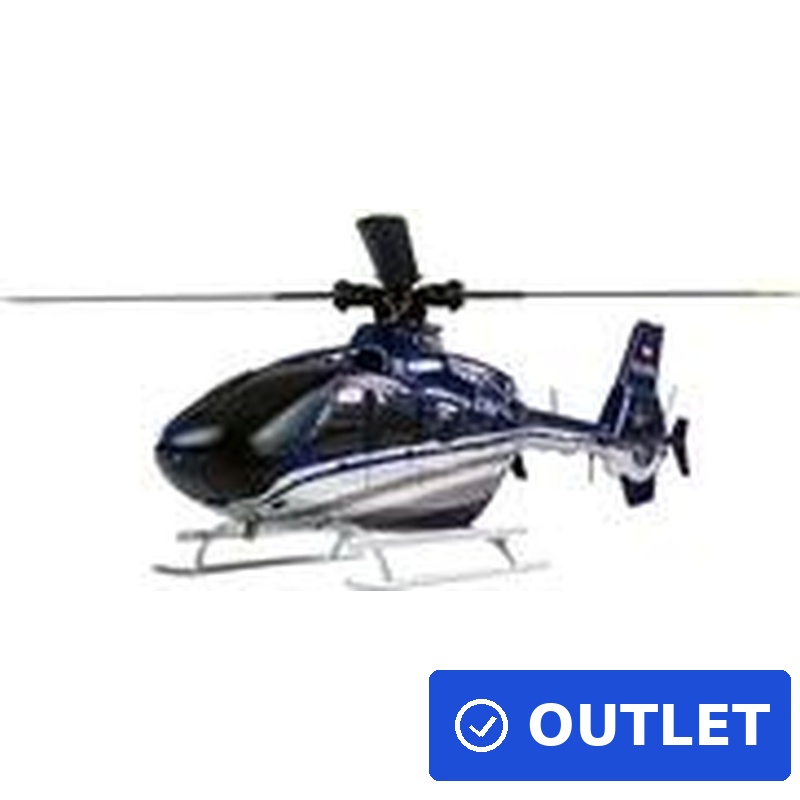 Amewi RC Helikopter EC135 Li-Po Akku 400mAh blau/schwarz (25331) (geöffnet)