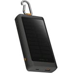Xtorm Go2 Series Solar Powerbank 10.000mAh 15W 1x USB-C / 1x USB-A charcoal schwarz (XG2S101)