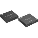 InLine® KVM Extender over IP, HDMI 4K/60Hz, 100m, Set (57886G)