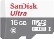 SanDisk Ultra Flash-Speicherkarte (microSDXC-an-SD-Adapter inbegriffen) (SDSQUNS-016G-GN3MA)